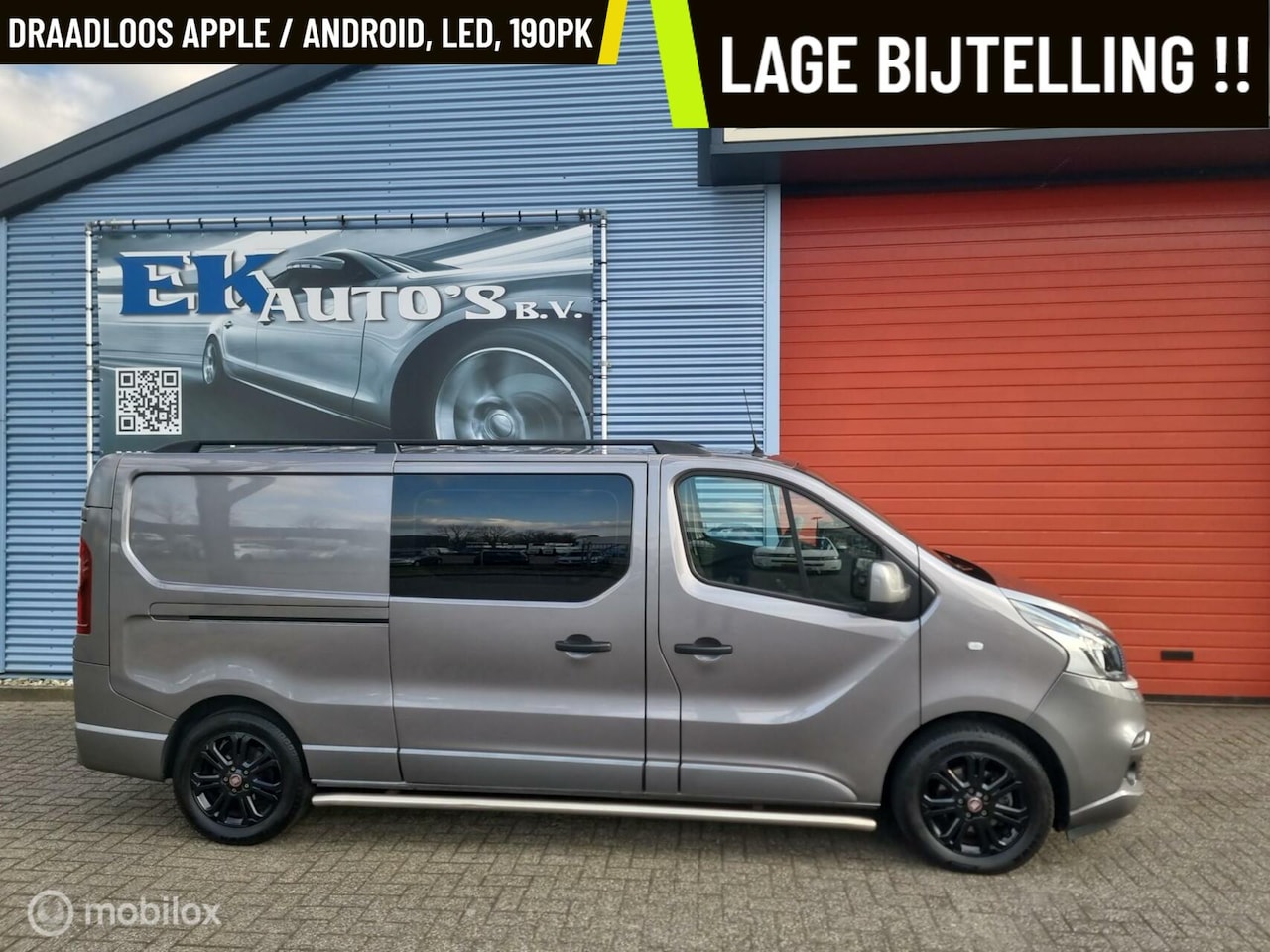 Fiat Talento - 2.0 MultiJet L2H1 DC 190pk. Lage bijtelling - AutoWereld.nl