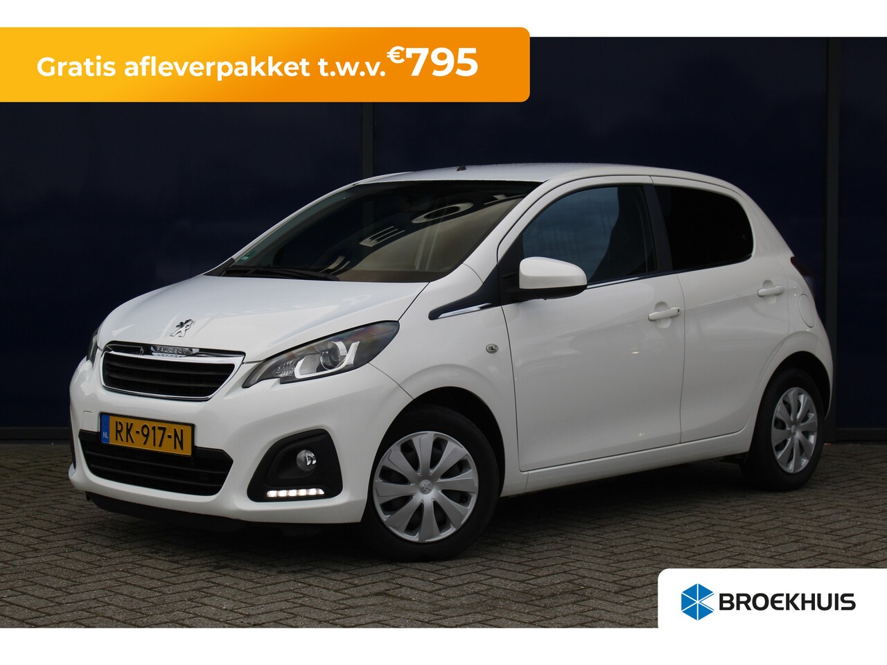 Peugeot 108 - 1.0 e-VTi Active | Airco | Centr Verg | Bluetooth | Leder Stuurwiel | - AutoWereld.nl