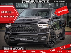 Dodge Ram 1500 - LIMITED NIGHT H.O 540PK 706 Nm 2025 | XB9 | MASSAGE | BOM VOL | CREW CAB | DUBBELE CABINE