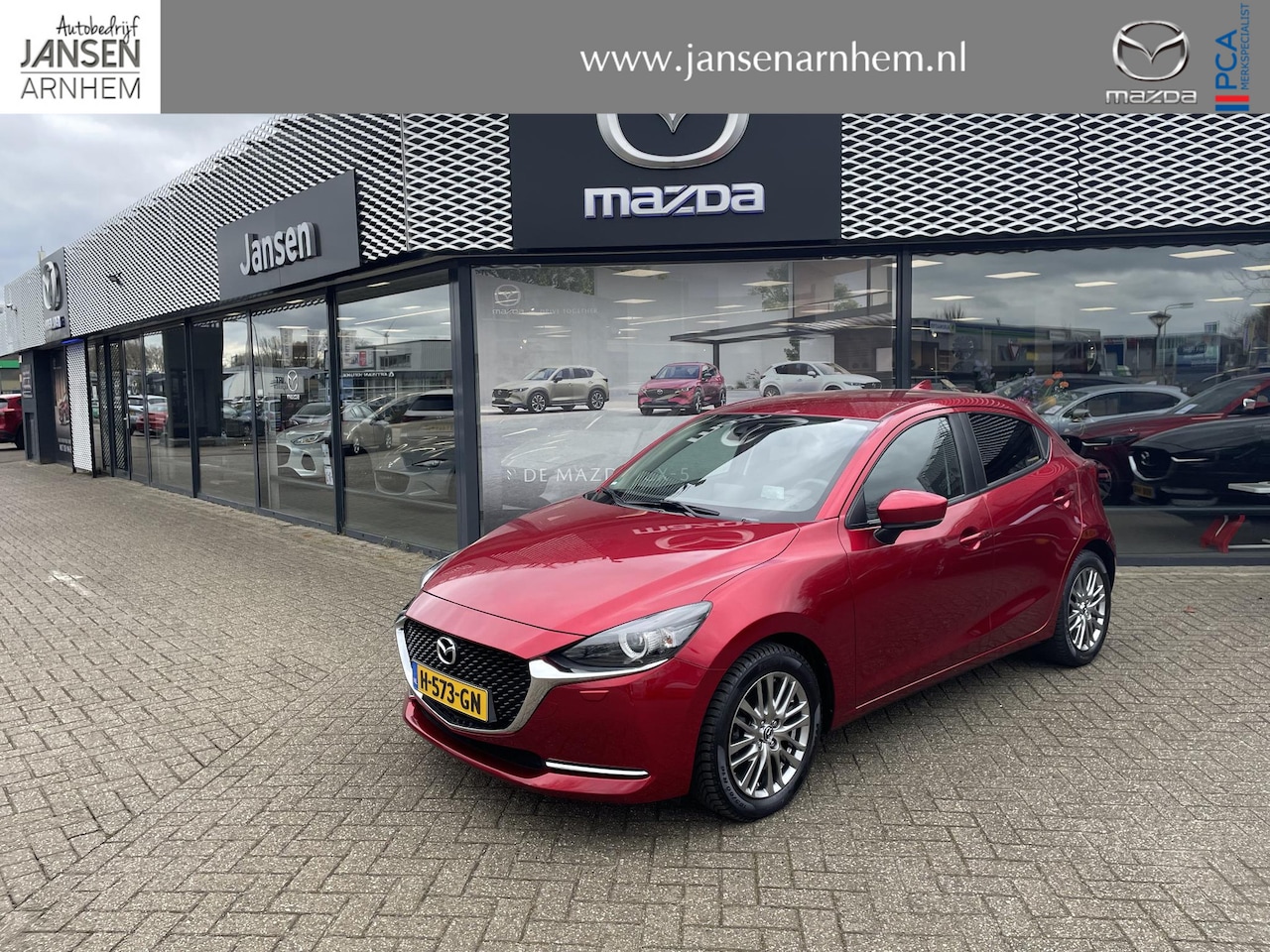 Mazda 2 - 1.5 Skyactiv-G Luxury 1.5 Skyactiv-G Luxury , Navi, Apple Carplay, Cruise, PDC, Camera, LKA, HUD, Airco, Stoelve - AutoWereld.nl