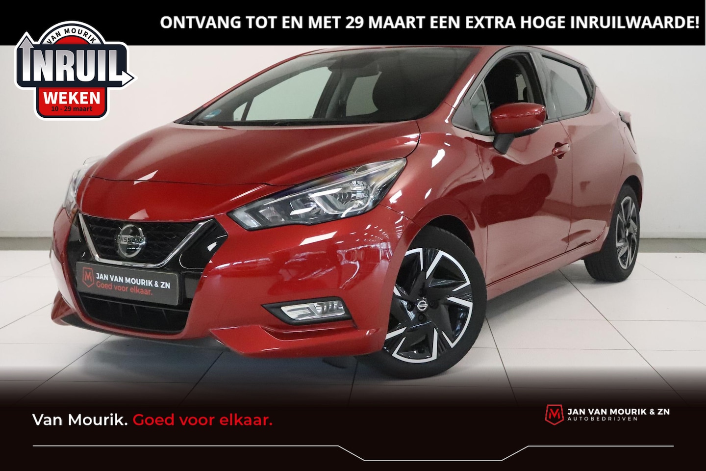 Nissan Micra - 1.0 IG-T 100 X-Tronic N-Connecta | Navigatie | Achteruitrijcamera | Trekhaak | - AutoWereld.nl