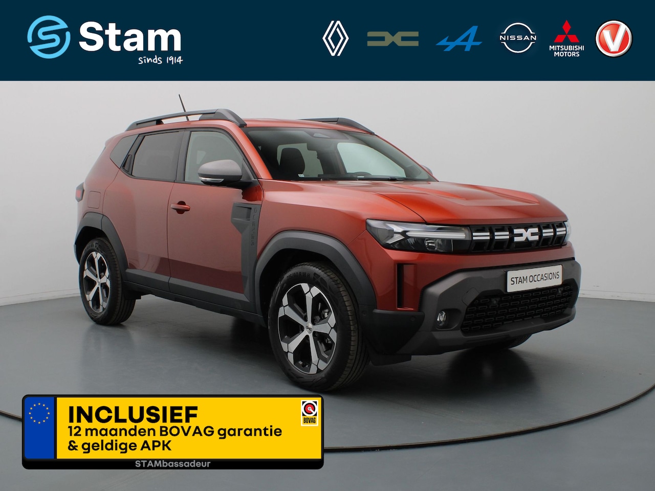 Dacia Duster - TCe 130pk mild hybrid Journey 360° Camera | Cruise | Parkeersens. v+a | Stoel-/stuurverw. - AutoWereld.nl