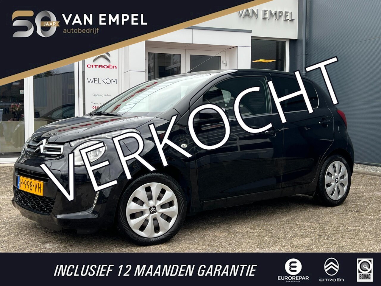 Citroën C1 - 1.0 VTi Feel 5-drs | Airco | Bluetooth | Extra getint | - AutoWereld.nl