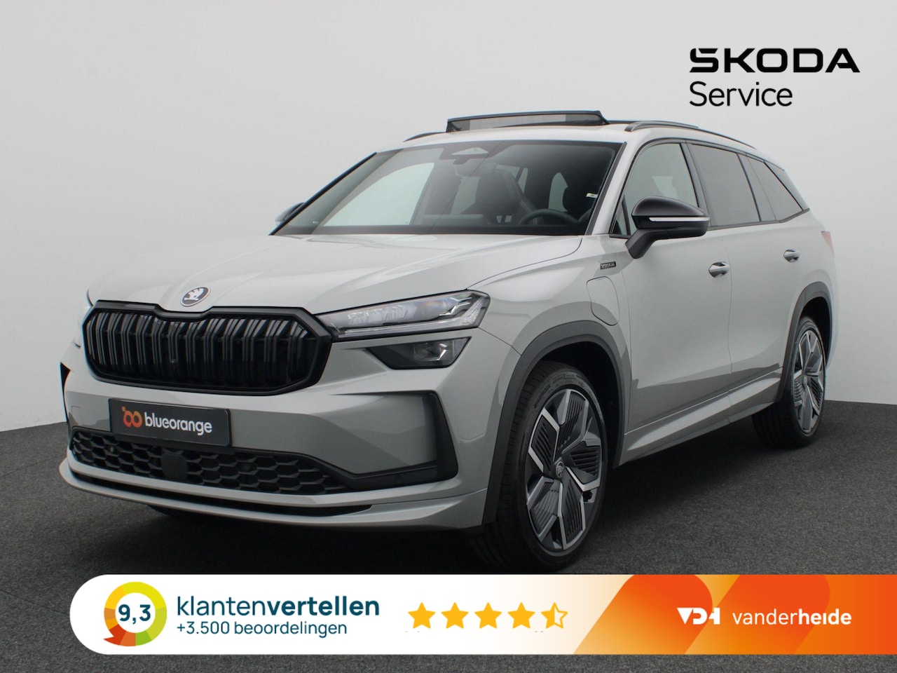 Skoda Kodiaq - 1.5 TSI PHEV Sportline Business 204PK DSG trekhaak, Led matrix, panoramdak, Canton Audio, - AutoWereld.nl