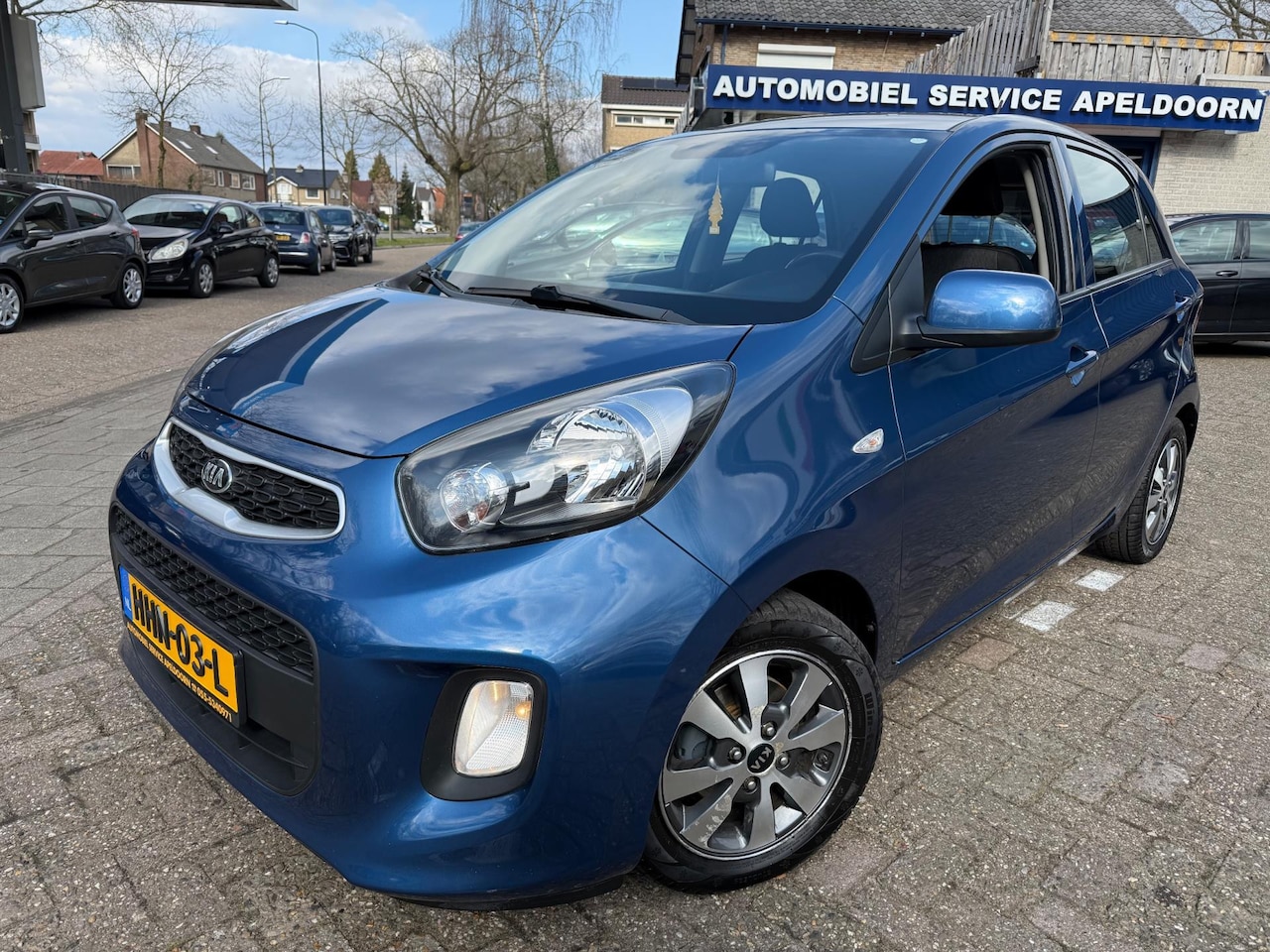 Kia Picanto - 1.0 CVVT DynamicLine * AIRCO*ELEKTR. RAMEN*ACHTERUIT CAMERA*LM. VELGEN * - AutoWereld.nl