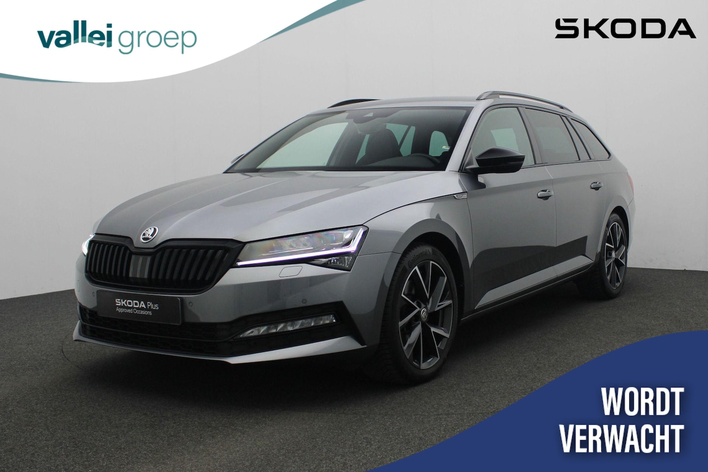 Skoda Superb Combi - 1.5 TSI 150 pk DSG ACT Sportline Business | Trekhaak | Leder/alcantara | Geheugenstoel | M - AutoWereld.nl