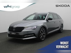 Skoda Superb Combi - 1.5 TSI 150 pk DSG ACT Sportline Business | Trekhaak | Leder/alcantara | Geheugenstoel | M