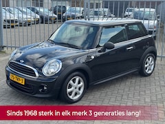 MINI One - 1.6 MINIMALIST Business Line Midnight Black NL AUTO NAP Airco l Cruise l NAVI l LMV Dealer