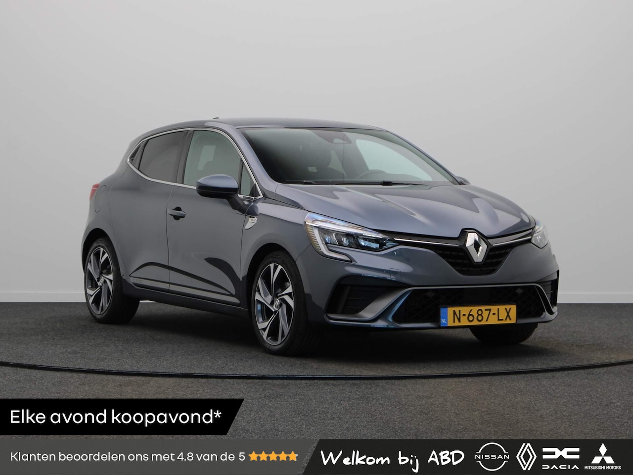 Renault Clio - TCe 90pk R.S. Line | Achteruitrijcamera | 17" LMV | Parkeersensoren voor/achter | Apple ca - AutoWereld.nl