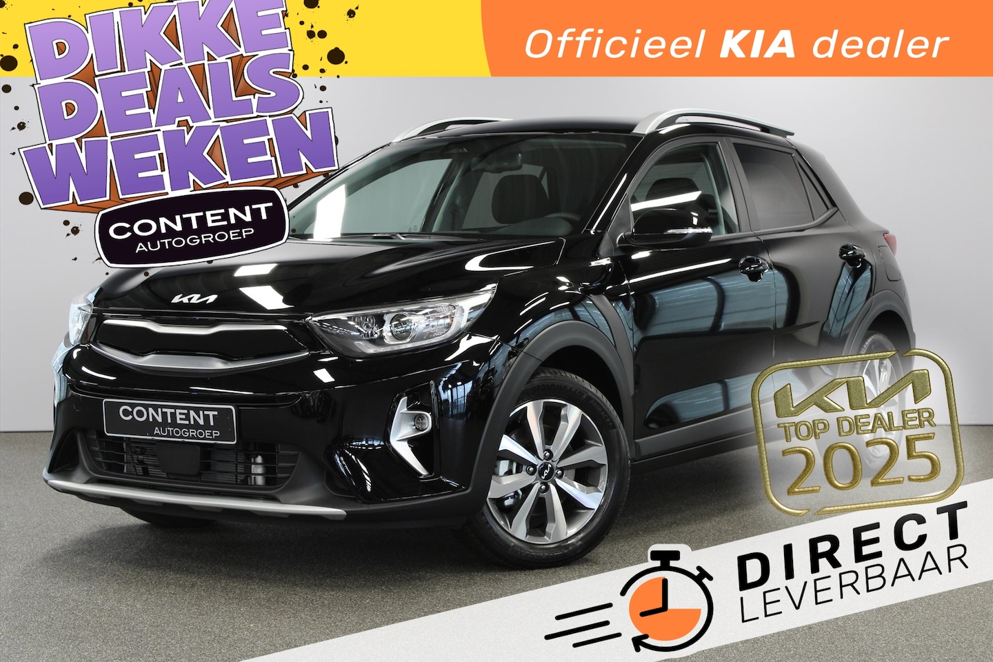 Kia Stonic - 1.0 T-GDi DynamicPlusLine 100PK I DIRECT LEVERBAAR - AutoWereld.nl