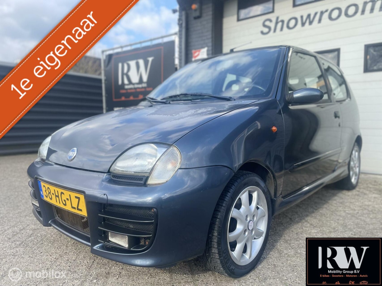 Fiat Seicento - 1.1 Sporting 1e eigenaar 17 duizend nap, uniek - AutoWereld.nl