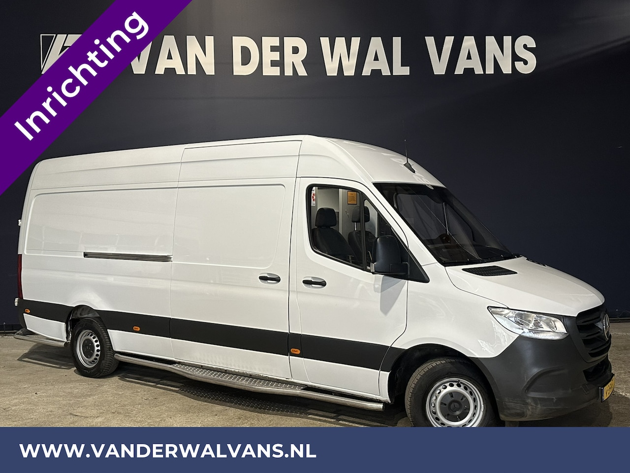 Mercedes-Benz Sprinter - 311 CDI Automaat L3H2 *Post NL inrichting* Euro6 Airco | Camera sidebars, 270 graden achte - AutoWereld.nl