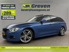 BMW 3-serie Touring - 320d High Executive M-Sport 191PK Pano Leder LED 19"LMV Clima Cruise Navi Parkeersensoren