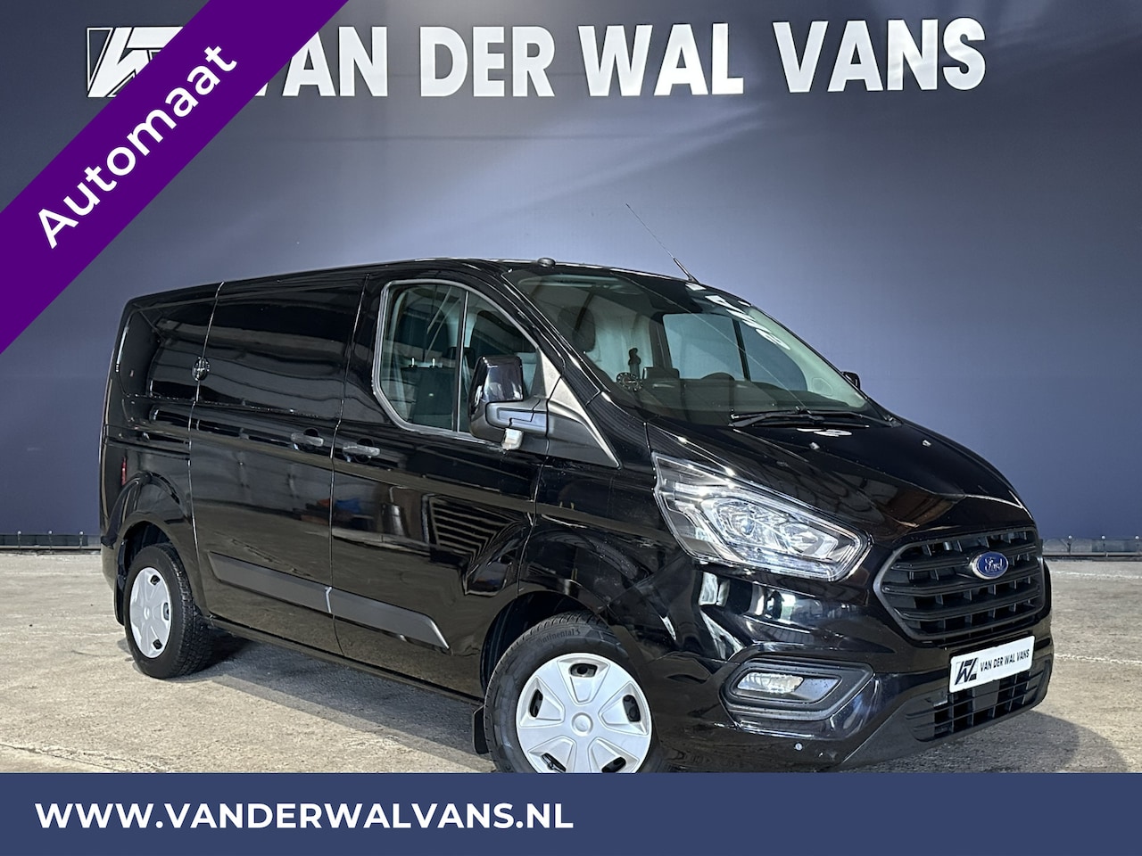 Ford Transit Custom - 2.0 TDCI 131pk Automaat L1H1 Euro6 Airco | LED | Trekhaak | Apple Carplay | Android Auto S - AutoWereld.nl