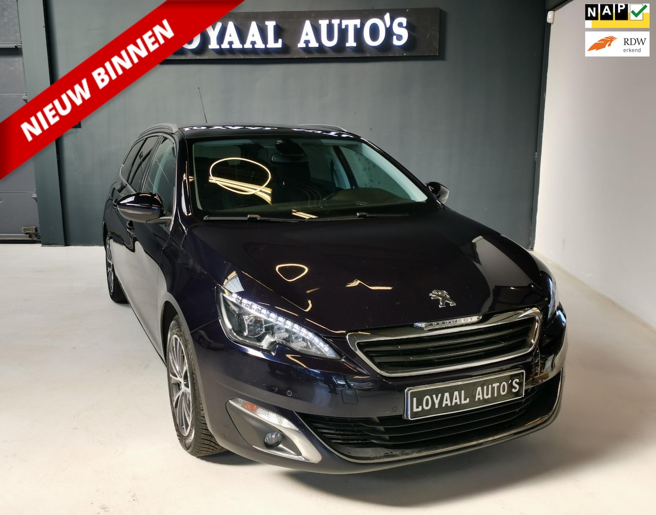 Peugeot 308 SW - 1.2 PureTech Blue Lease Premium | NAVI | BI-XENON | AIRCO | CRUISE | PDC | NAP | APK. - AutoWereld.nl