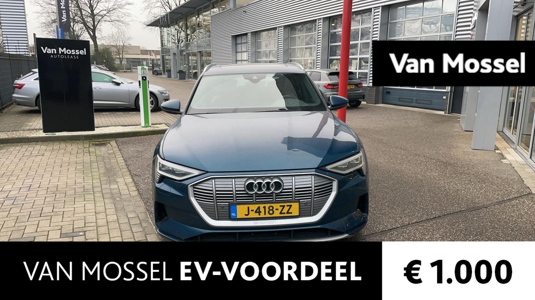 Audi e-tron - 55 quattro Business edition Plus 95 kWh 408 PK | Automaat | Navigatie | Panoramadak | Trek - AutoWereld.nl