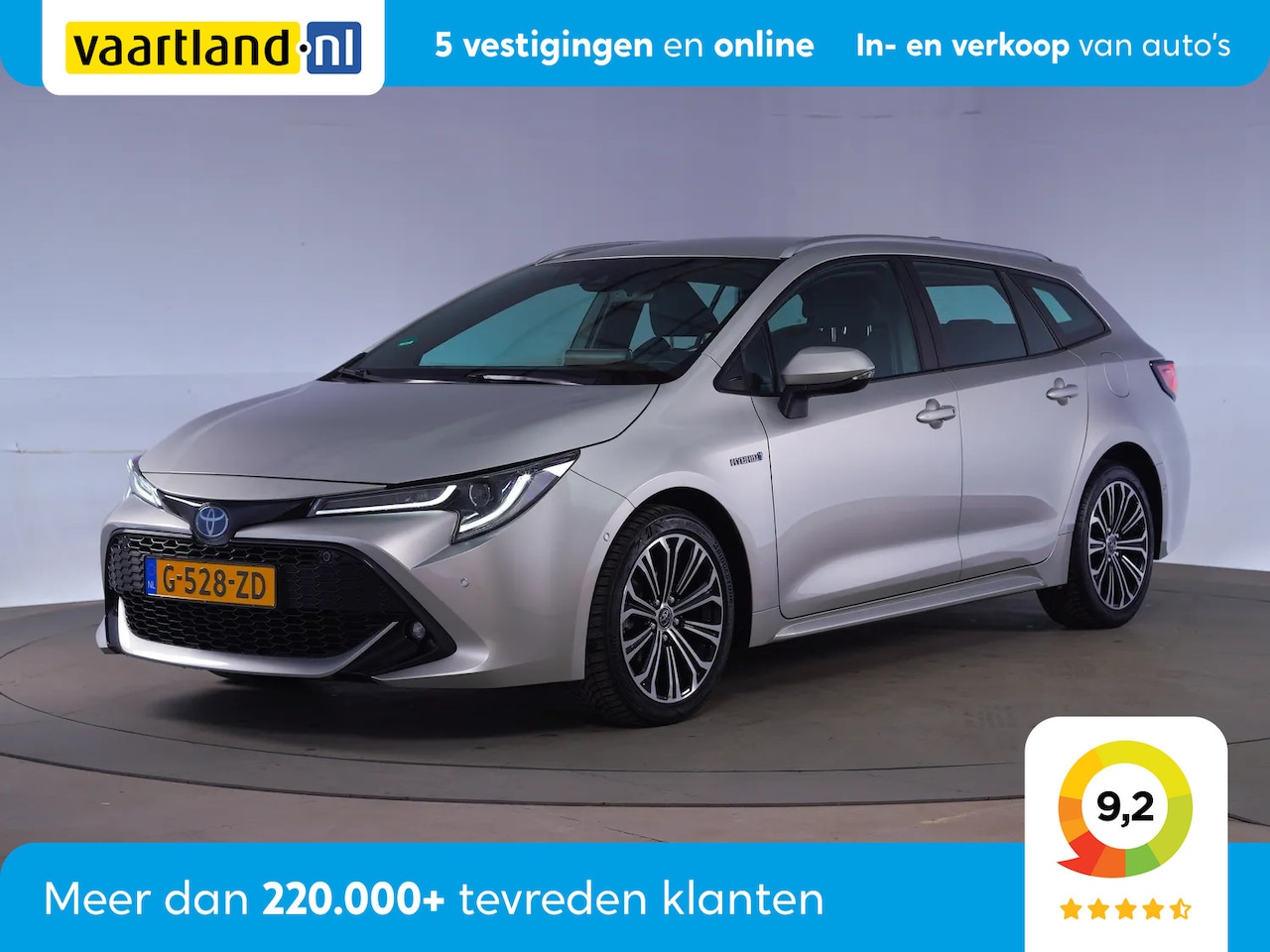 Toyota Corolla Touring Sports - 1.8 Hybrid Business Intro Aut. [ LED Navi Head-up ] - AutoWereld.nl