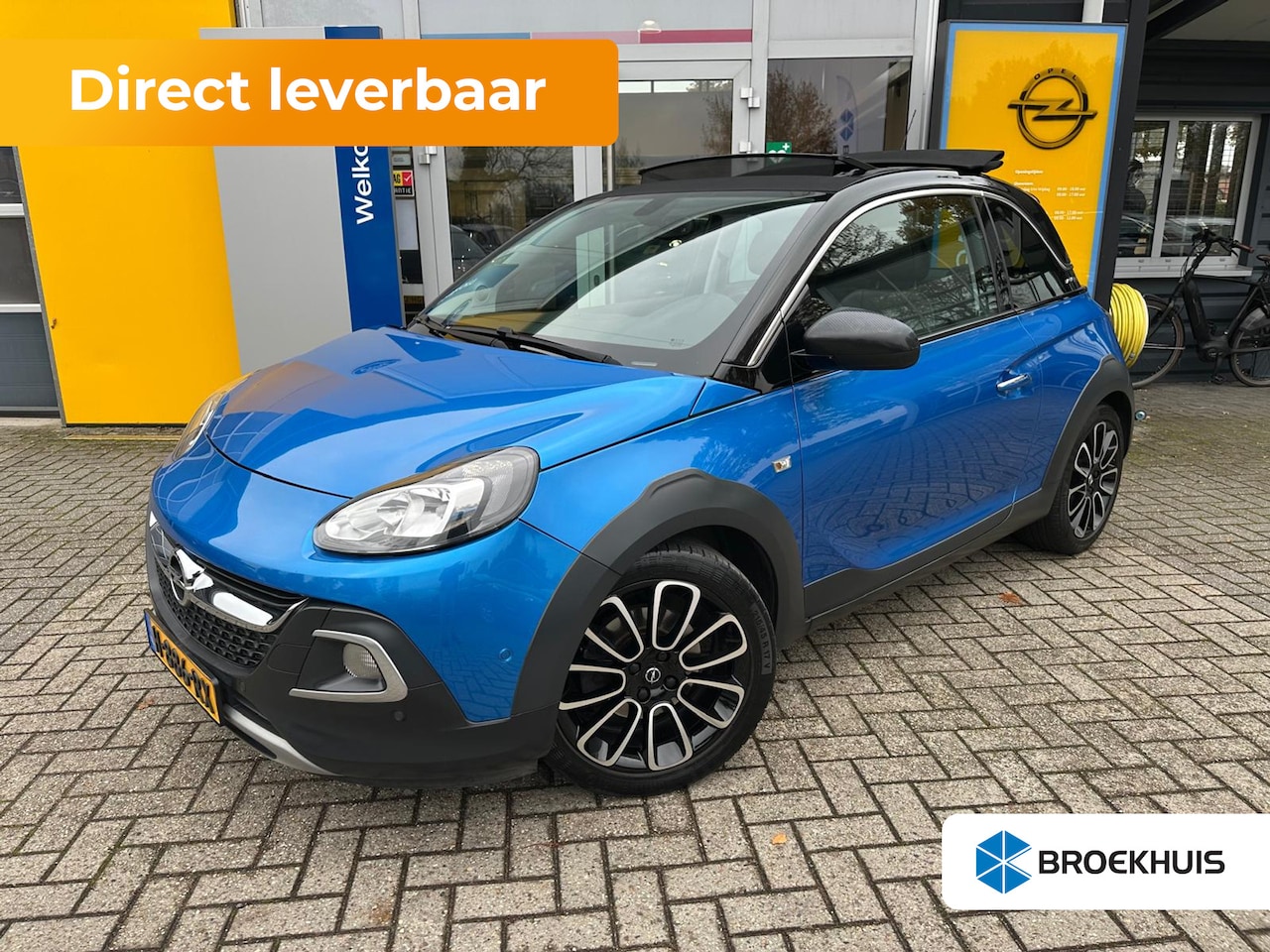 Opel ADAM - 1.0 116PK Turbo Rocks | SCHUIFDAK| STOEL- EN STUURVERWARMING| PARKEERSENSOREN V+A| BLUETOO - AutoWereld.nl