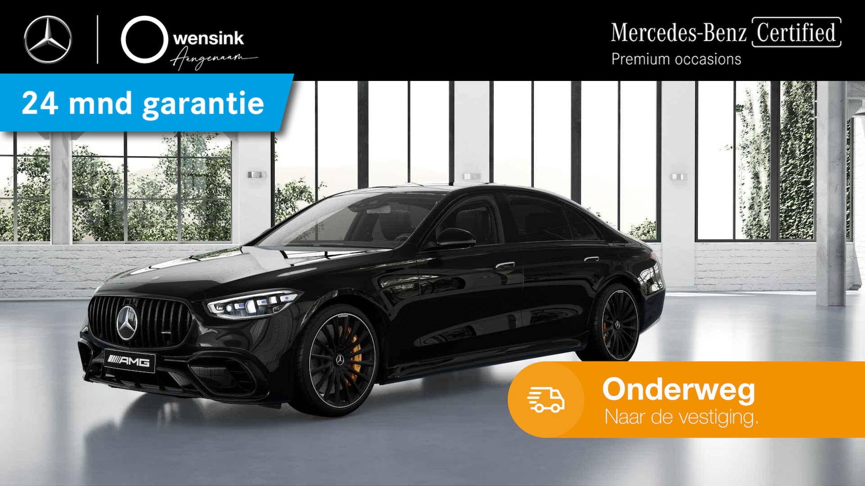 Mercedes-Benz S-klasse - AMG 63 S E Performance | Keramische remmen | Carbon | Head up Display Augmented | Night pa - AutoWereld.nl