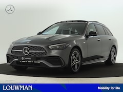 Mercedes-Benz C-klasse Estate - 300 e Business Solution AMG | Trekhaak | Nightpakket | Parkeerpakket met 360°-camera | KEY