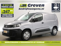 Peugeot Partner - 1.5 BlueHDI L1H1 130PK Automaat Airco Camera Trekhaak Cruise Carplay 3 Persoons Parkeersen