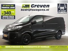 Citroën Jumpy - 2.0 BlueHDI L3H1 360Camera Airco Carplay Cruise Trekhaak Navigatie 3 Persoons Parkeersenso