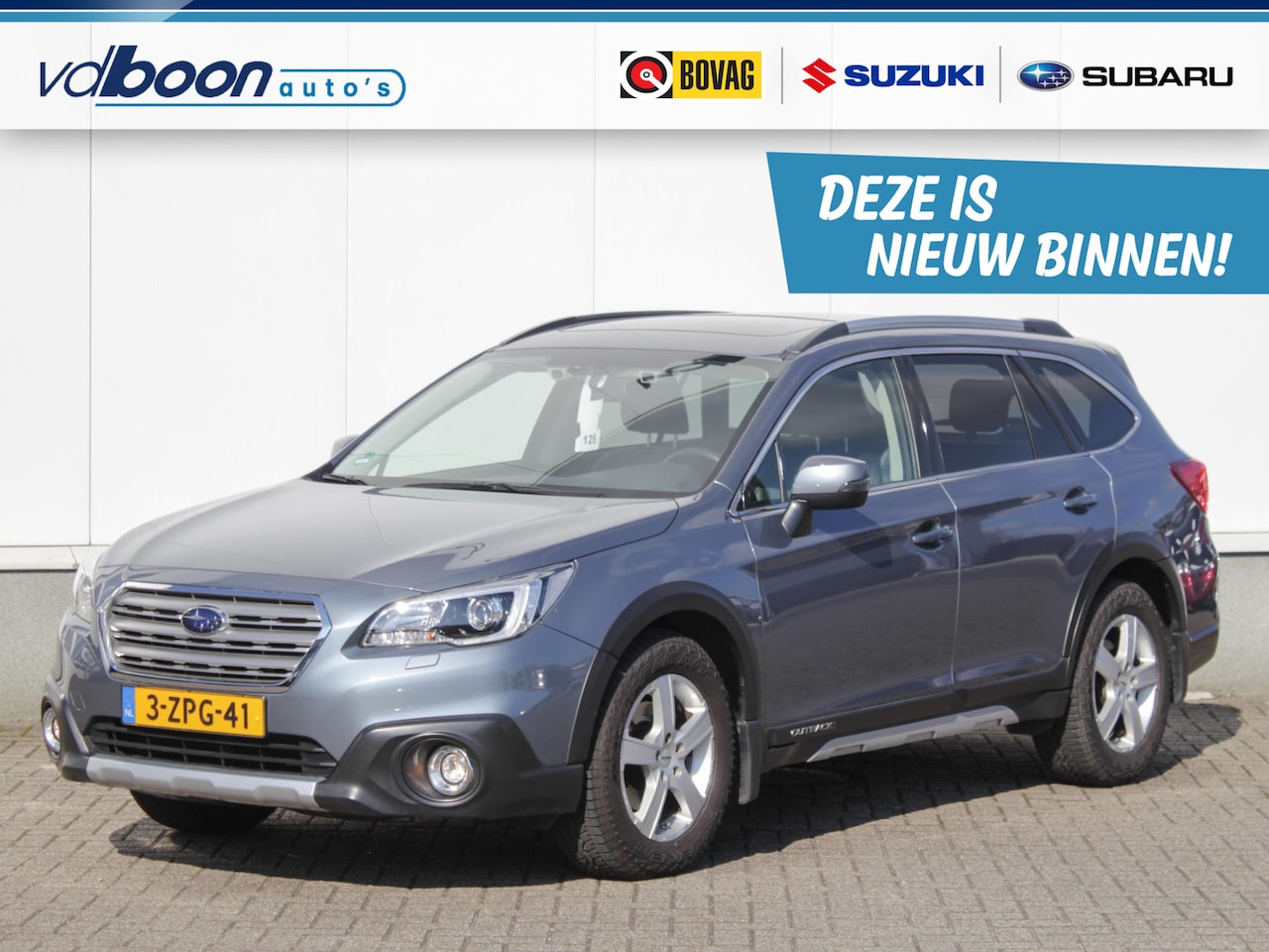 Subaru Outback - 2.5i Premium | Navi | Leder | Cruise | Clima | Lm-Velgen | Trekhaak - AutoWereld.nl