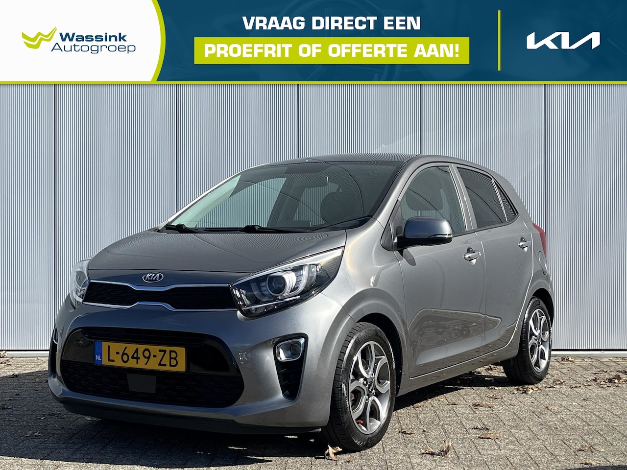 Kia Picanto - 1.0 MPi 67pk 4-zits DynamicPlusLine | CarPlay | Camera & Sensoren Achter | Keyless Entry | - AutoWereld.nl