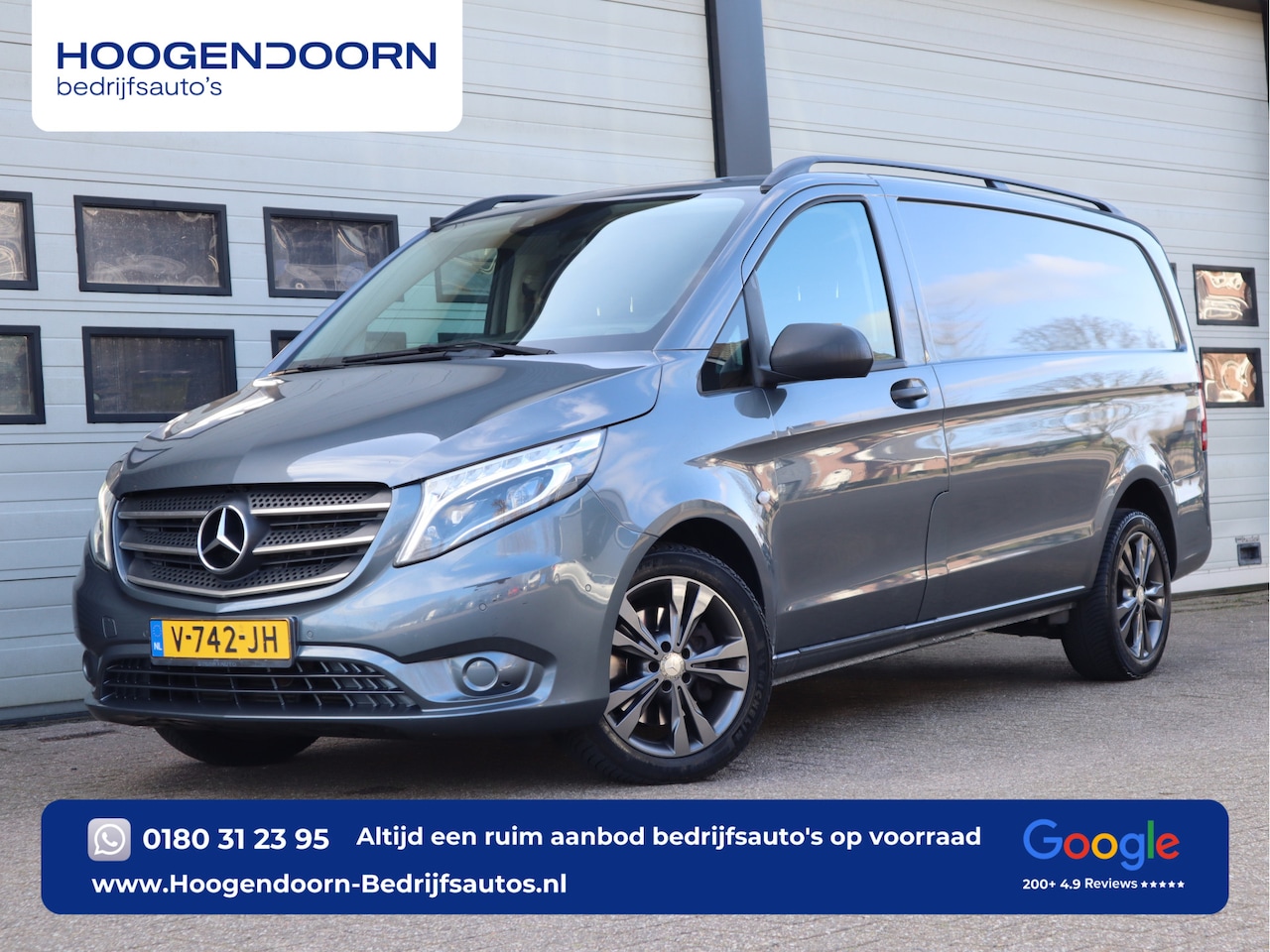 Mercedes-Benz Vito - 119 CDI Automaat L2 Lang - LED - LM - 2,8t KG Trekhaak - AutoWereld.nl