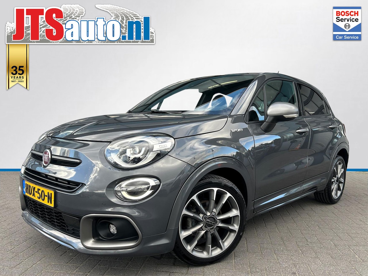 Fiat 500 X - 1.0 Sport 120pk, Carplay, Camera, Cruise, Keyless - AutoWereld.nl