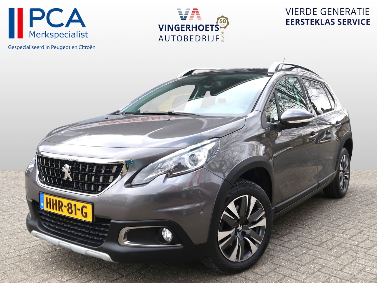 Peugeot 2008 - 110 Pk Benzine * AUTOMAAT * Hele mooie luxe * Allure * Panoramadak * Navigatie * Automatis - AutoWereld.nl