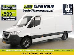 Mercedes-Benz Sprinter - 319 3.0 CDI L3H2 V6 191PK Automaat Airco Cruise Carplay Camera 3 Persoons Elektrpakket