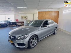 Mercedes-Benz C-klasse - 180 AMG Line Apk Nieuw, N.A.P, Cruise, Clima, PDC, Leder, Xenon, Navi, Lm velgen, Topstaat