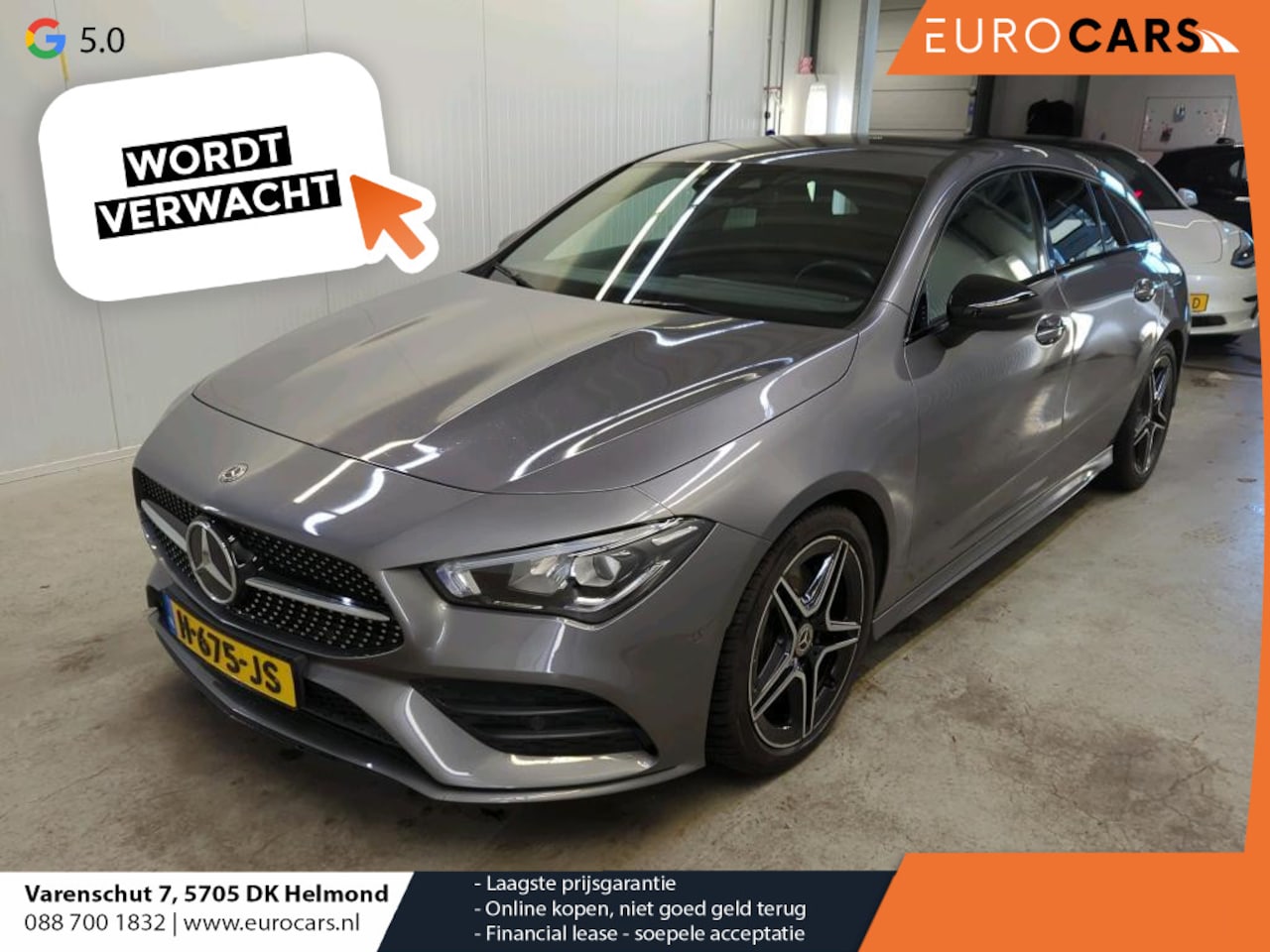 Mercedes-Benz CLA-klasse Shooting Brake - 200 Aut. DCT AMG Line Night Pakket Plus Pakket Ambiente Verlichting Leder Alcantara Trekha - AutoWereld.nl