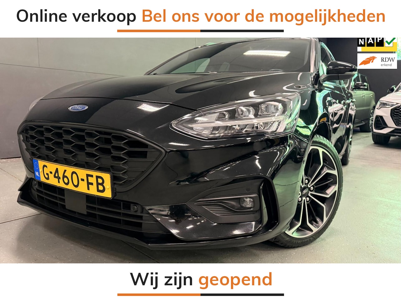 Ford Focus Wagon - 1.5 EcoBoost ST Line Business 182PK NAVI/LED/DAB/CARPLAY/ECC/PDC/CRUISE// - AutoWereld.nl