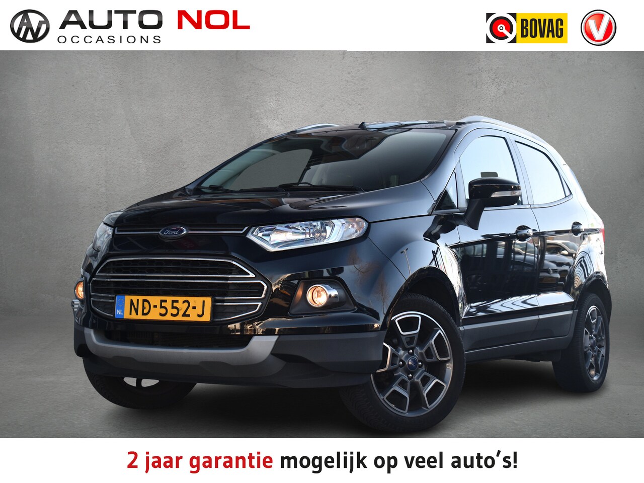 Ford EcoSport - 1.0 EcoBoost Titanium | Half Leer | Stoelverwarming | Camera - AutoWereld.nl