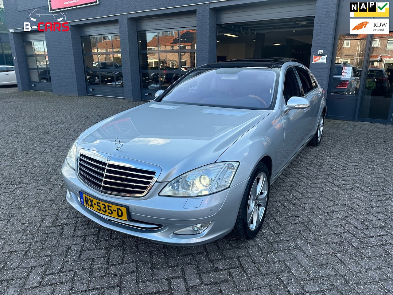 Mercedes-Benz S-klasse - 500 Lang Prestige Plus |AMG|PANO|LEER|NAVI|NAP| - AutoWereld.nl