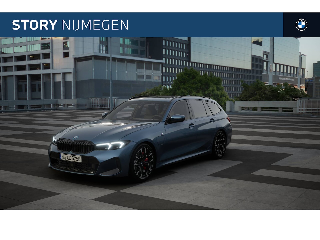 BMW 3-serie Touring - 330e High Executive M Sport Automaat / Panoramadak / Trekhaak / Sportstoelen / Adaptieve L - AutoWereld.nl