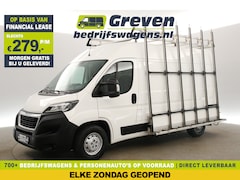 Peugeot Boxer - 2.0 BlueHDI L2H2 Glasauto Airco Camera Cruise Glasresteel Navi Trekhaak 3 Persoons Glasrek