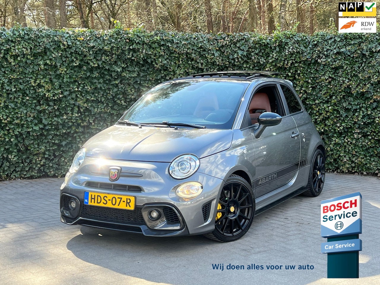 Fiat 500 - 695 1.4 Tributo Biposto Competizione | Performance-pakket | Panorama | Carbon | Alcantara - AutoWereld.nl