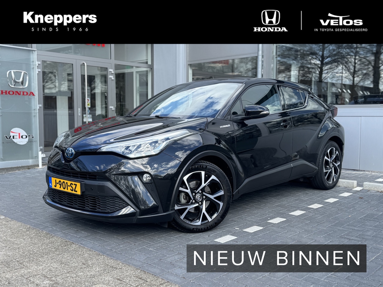 Toyota C-HR - 1.8 Hybrid Business Plus Trekhaak afneembaar, PDC V + A, Dodehoekdetectie , All-in Rijklaa - AutoWereld.nl