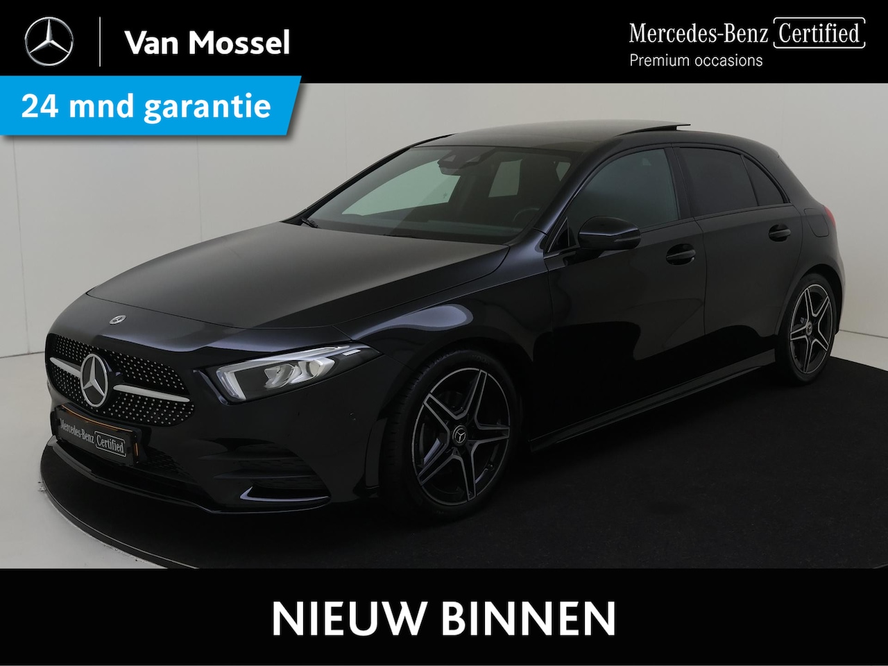 Mercedes-Benz A-klasse - 180 Business Solution AMG / Panoramadak/ Sfeerverlichting / Nightpakket / Parkeercamera / - AutoWereld.nl