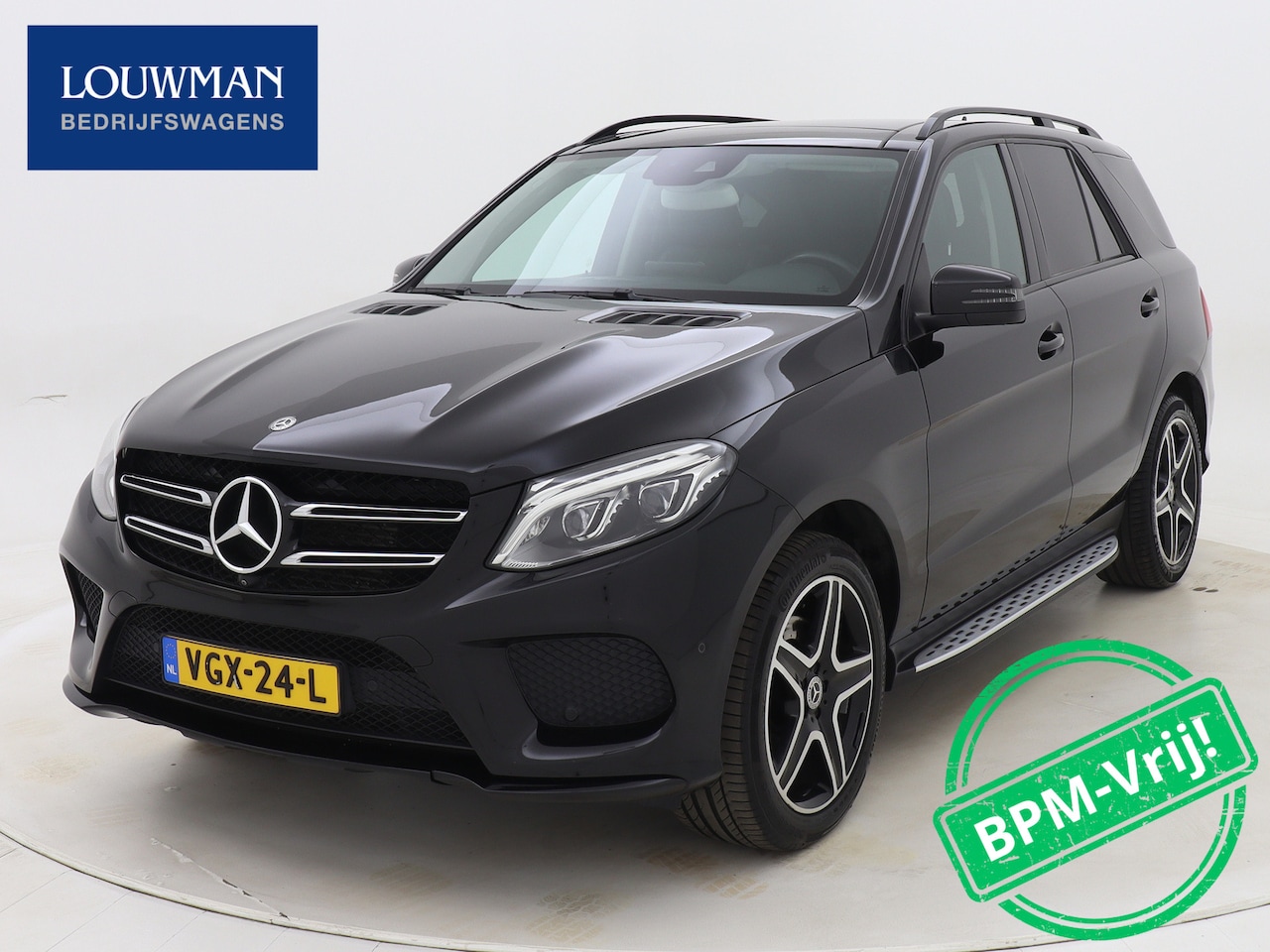 Mercedes-Benz GLE-Klasse - 350 D 4MATIC AMG VAN Leder Navigatie Led Grijs kenteken Automatische airco - AutoWereld.nl