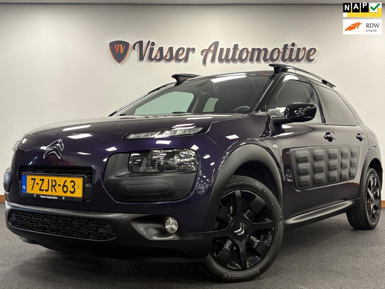 Citroën C4 Cactus - 1.2 VTi Shine*Nationale Auto Pas*NAP*Camera*Cruise Control*Navi*Airco*Trekhaak* - AutoWereld.nl