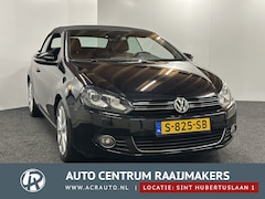 Volkswagen Golf Cabriolet - 1.4 TSI LEDER NAVIGATIE CRUISE CONTROL CLIMATE CONTROL BLUETOOTH TELEFOON MEDIA VOORBEREID