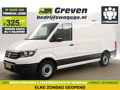 Volkswagen Crafter - 30 2.0 TDI L3H2 140PK Airco Camera Cruise Carplay 3 Persoons Elektrpakket Trekhaak