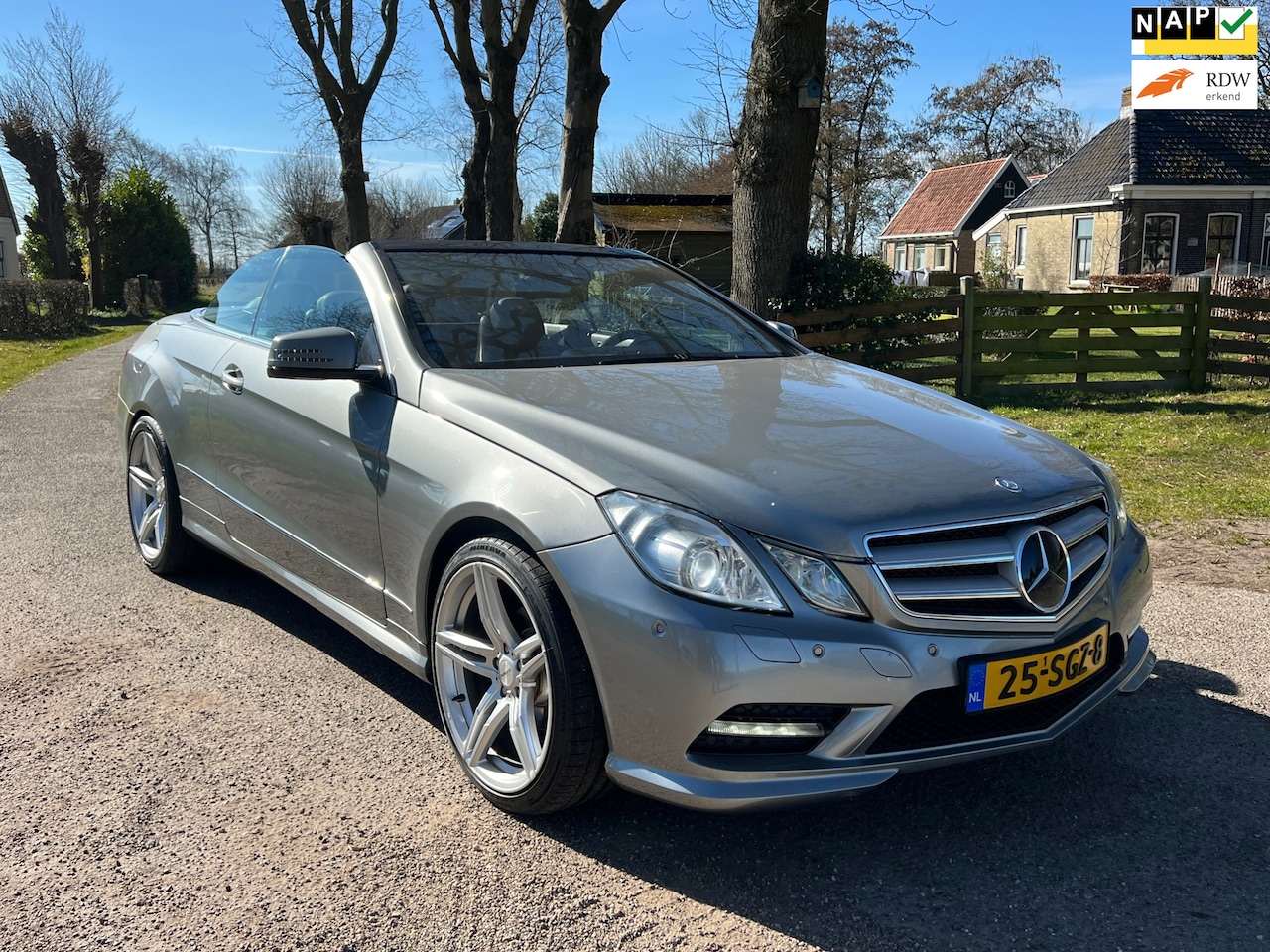 Mercedes-Benz E-klasse Cabrio - 200 CGI Elegance | Automaat + Leder + Cruise - AutoWereld.nl