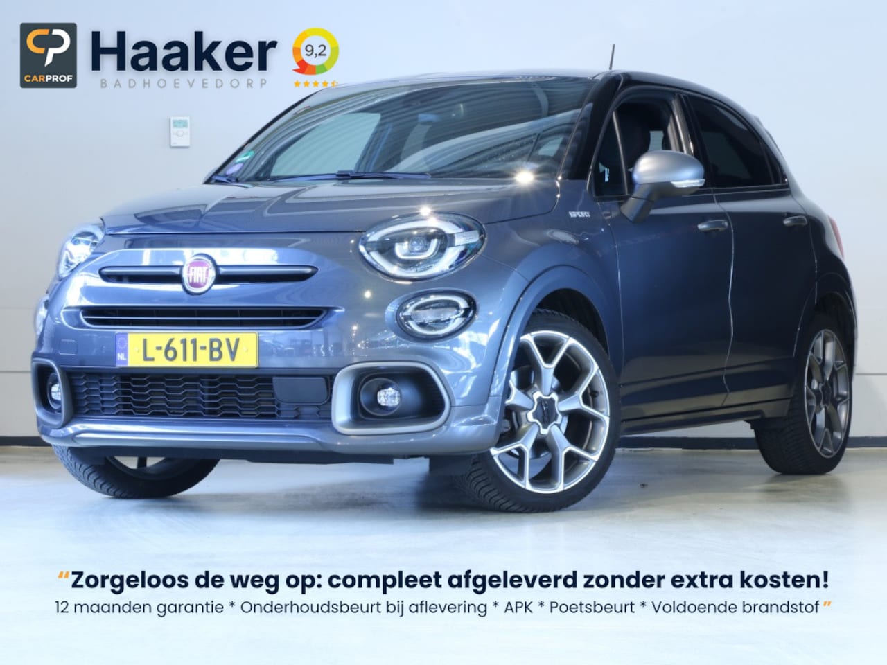 Fiat 500 X - 1.3 150pk Sport * Trekhaak * All-season banden - AutoWereld.nl