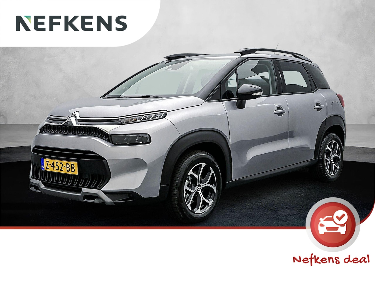 Citroën C3 Aircross - SUV Shine 110 pk | Navigatie | Parkeersensoren Achter | LED Koplampen | Lederen Stuurwiel - AutoWereld.nl