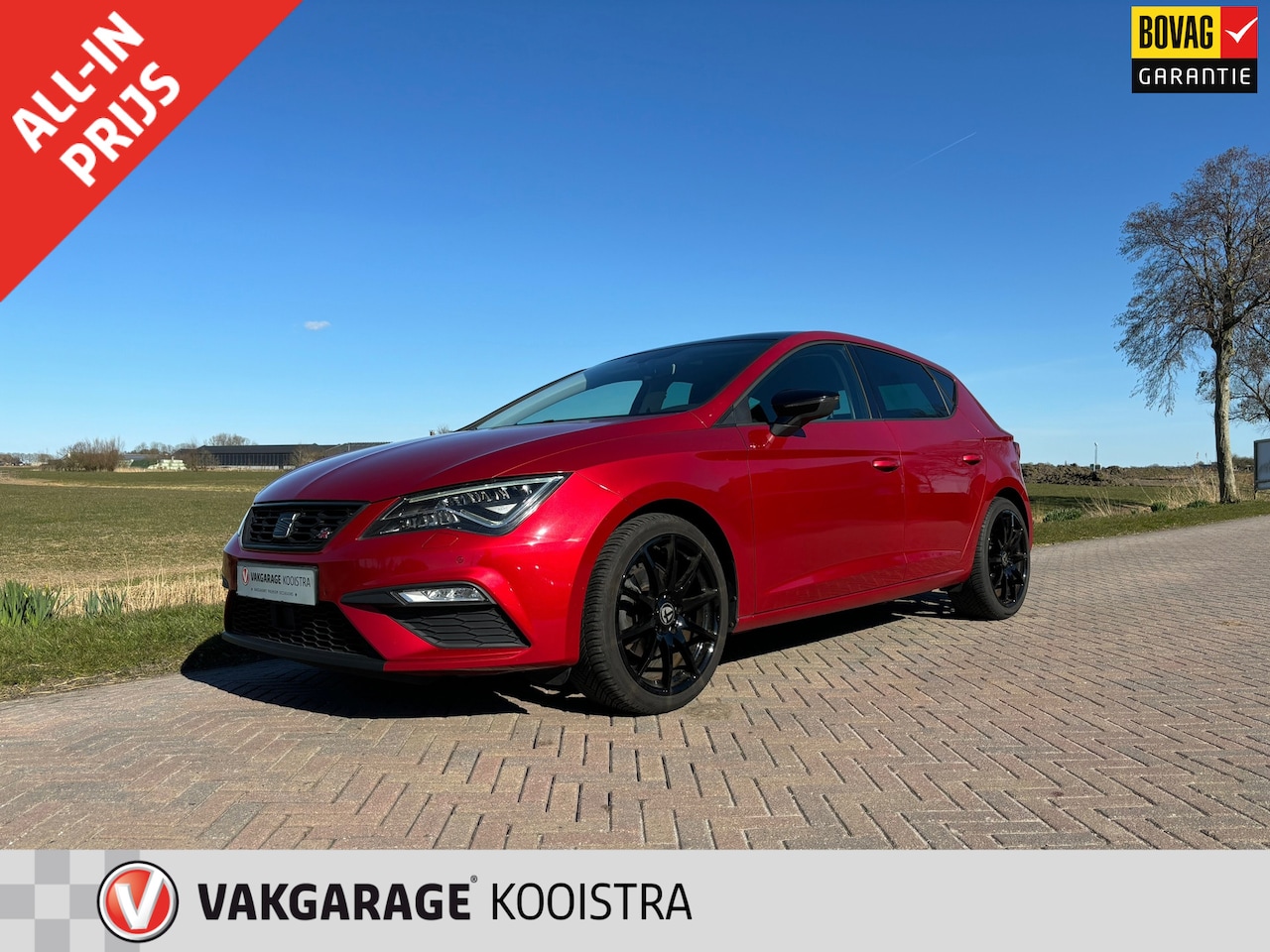 Seat Leon - 1.4 EcoTSI Style Cruise control. Airco. Panoramadak Full Link - AutoWereld.nl